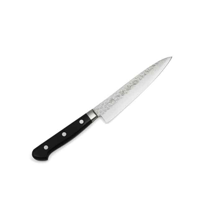 KIKUICHI Warikomi Elite Damascus Tsuchime 5.3-Inch Petty Knife
